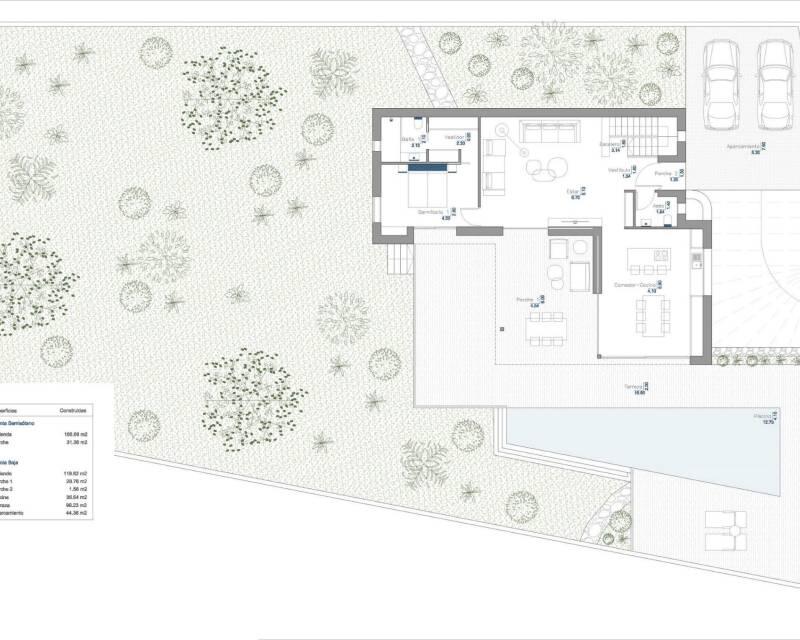 4 soveværelse Villa til salg