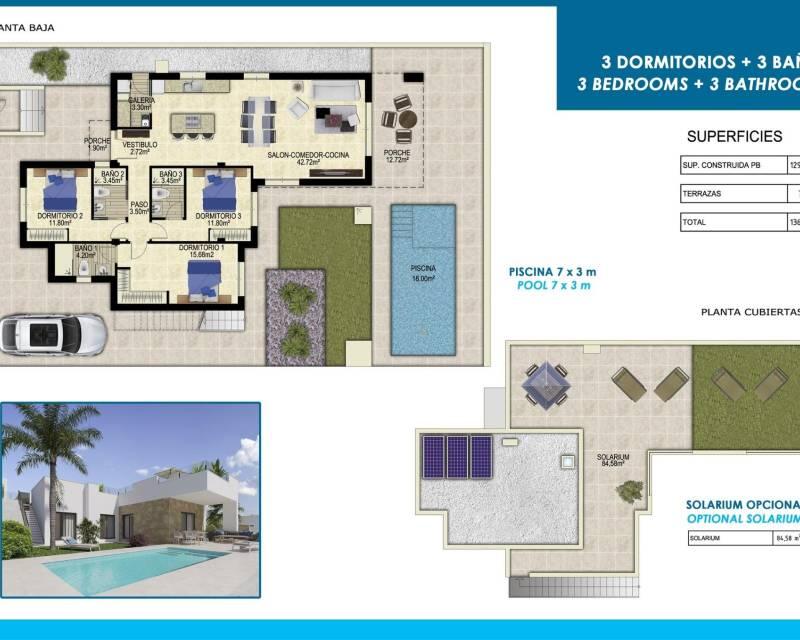 3 chambre Villa à vendre