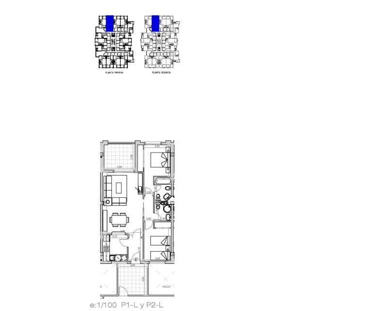 2 Schlafzimmer Appartement zu verkaufen