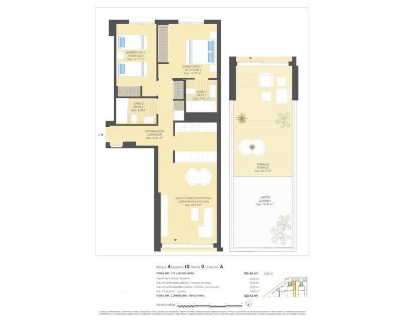 2 slaapkamer Appartement Te koop