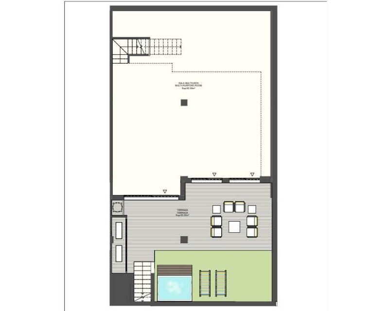 2 Schlafzimmer Appartement zu verkaufen