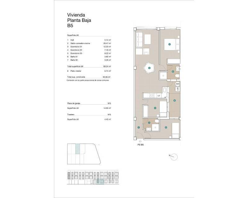 3 bedroom Apartment for sale