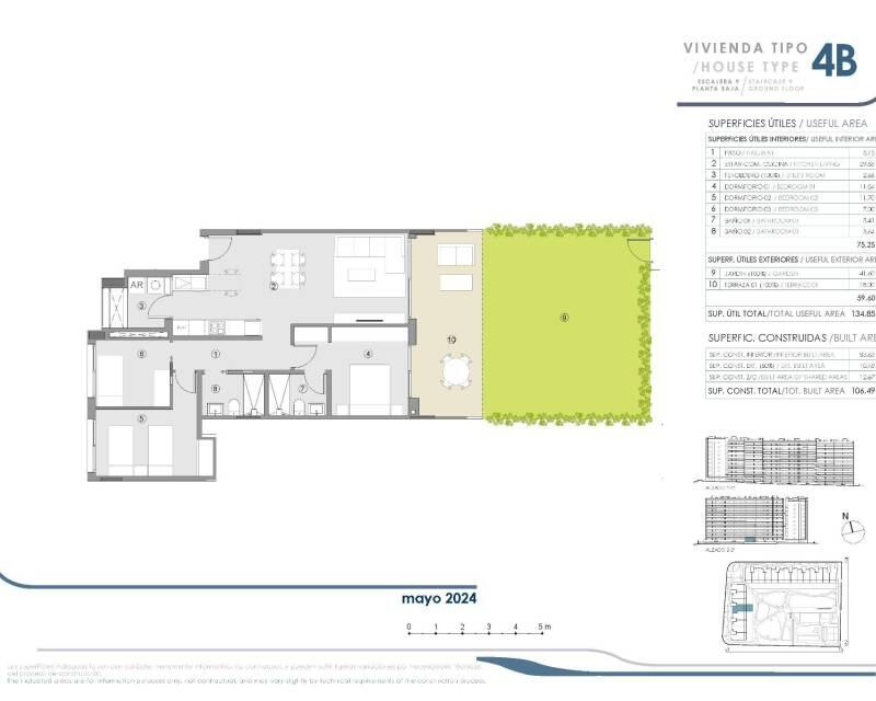 3 Cuarto Apartamento en venta