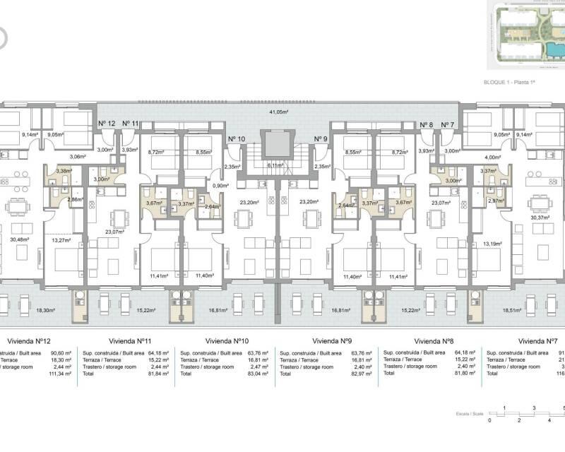 2 Schlafzimmer Appartement zu verkaufen