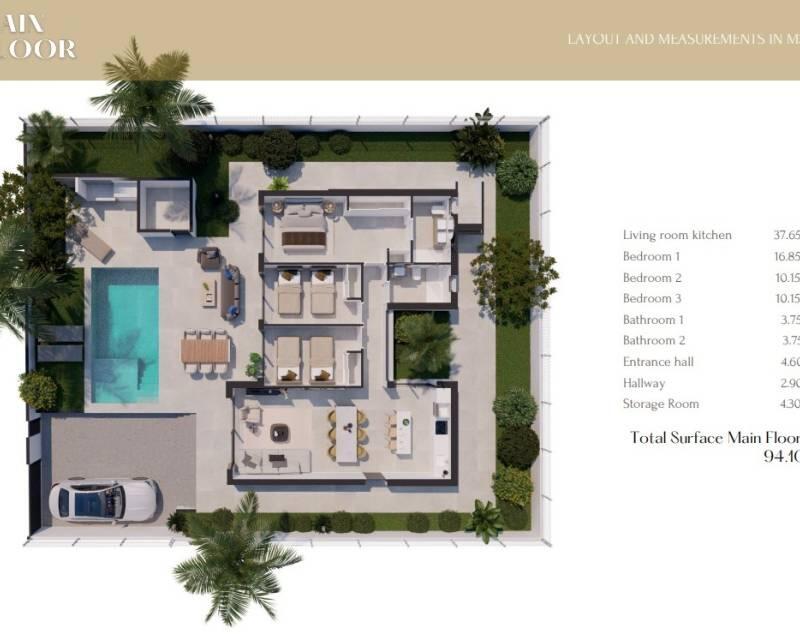 3 Schlafzimmer Villa zu verkaufen