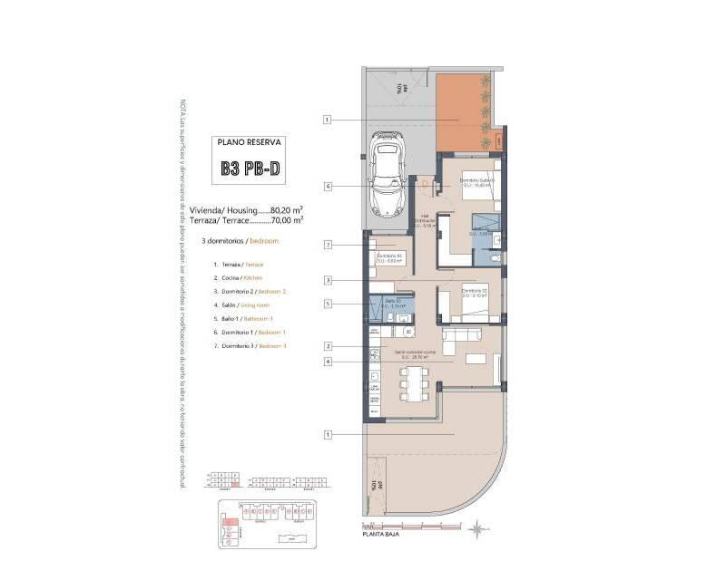 3 Cuarto Apartamento en venta