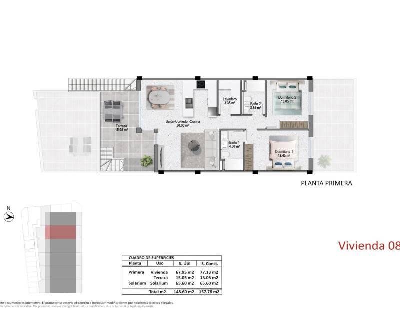 2 Cuarto Villa en venta