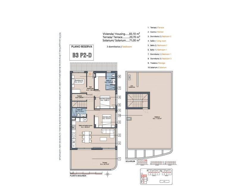 3 bedroom Apartment for sale