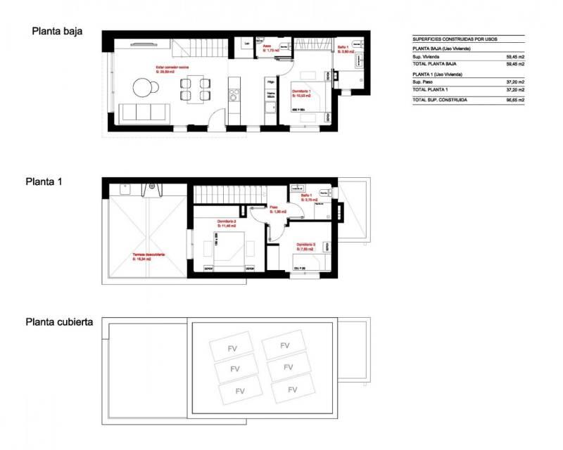 3 Schlafzimmer Villa zu verkaufen