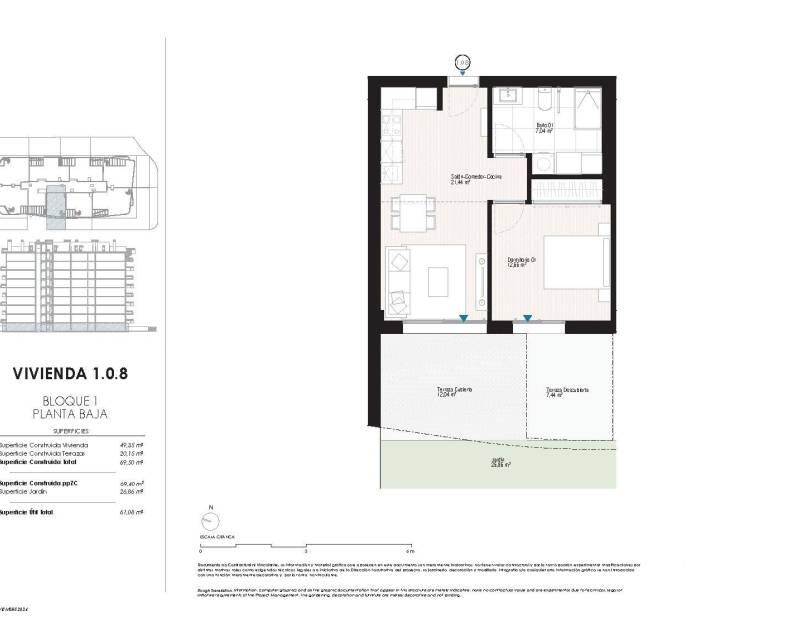 1 Cuarto Apartamento en venta