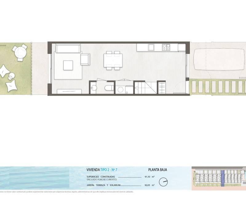 2 slaapkamer Villa Te koop
