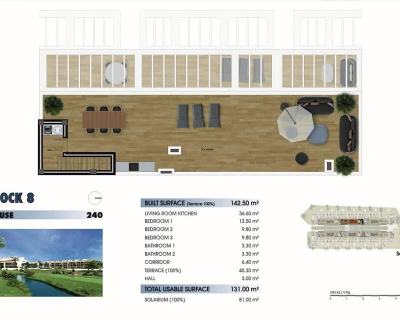 3 chambre Appartement à vendre