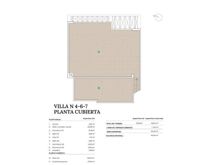 3 soverom Villa til salgs