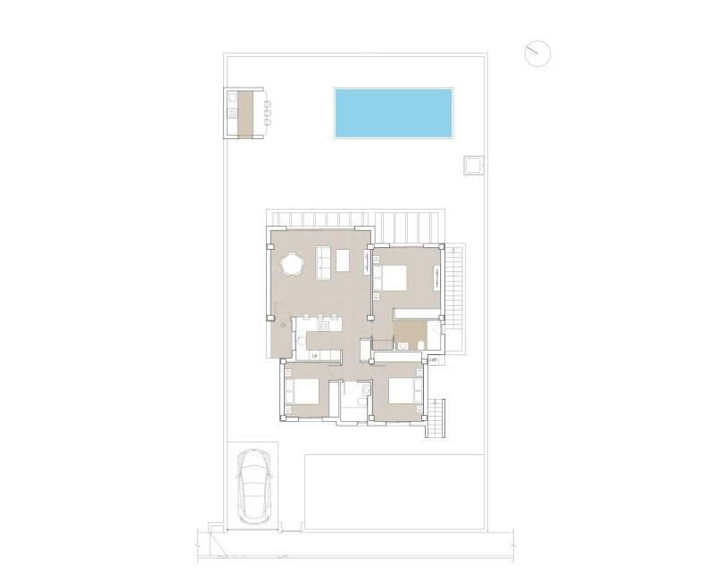 3 soverom Villa til salgs