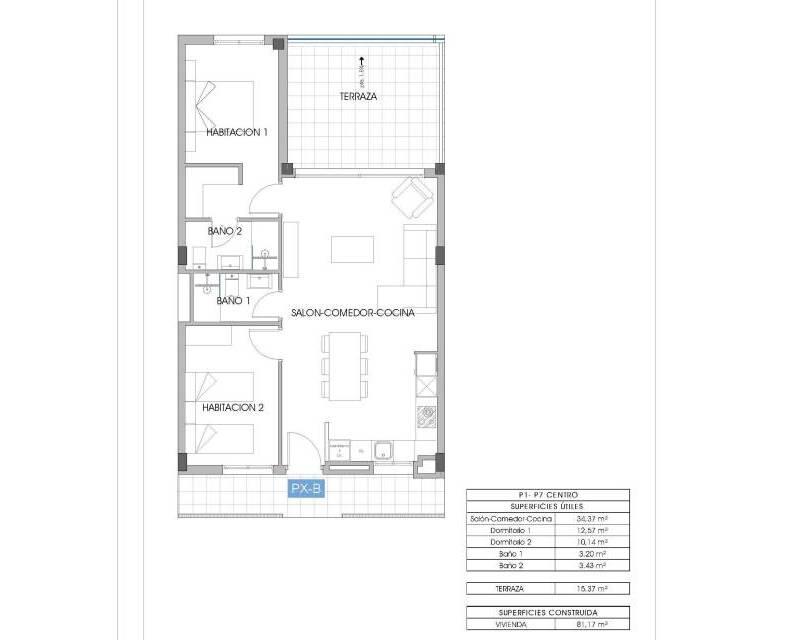 2 chambre Appartement à vendre