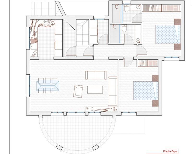 4 soverom Villa til salgs