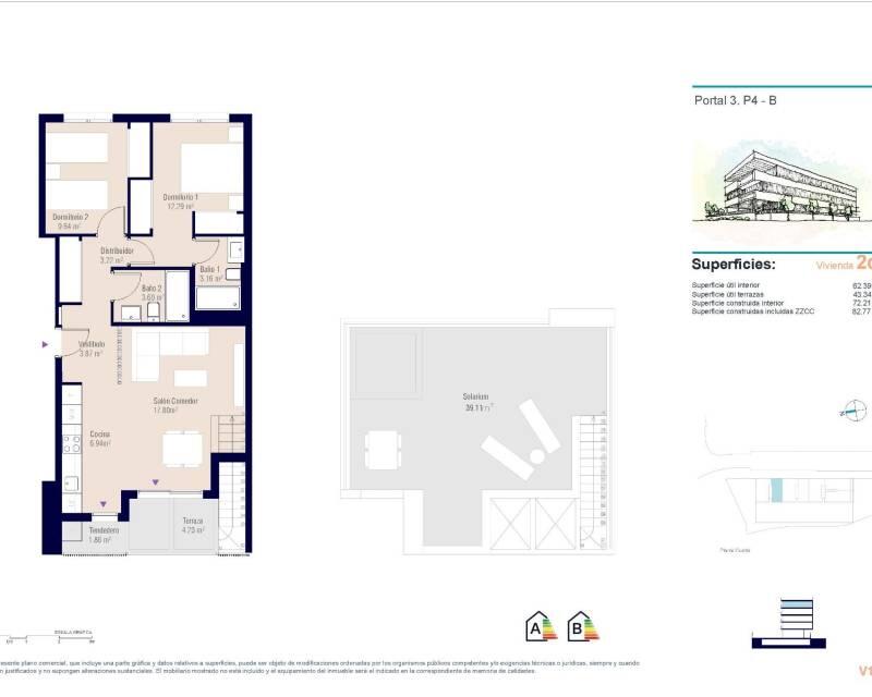 2 chambre Appartement à vendre