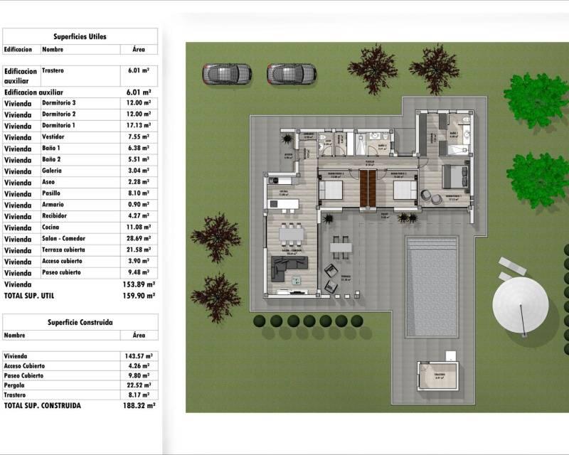 3 chambre Villa à vendre