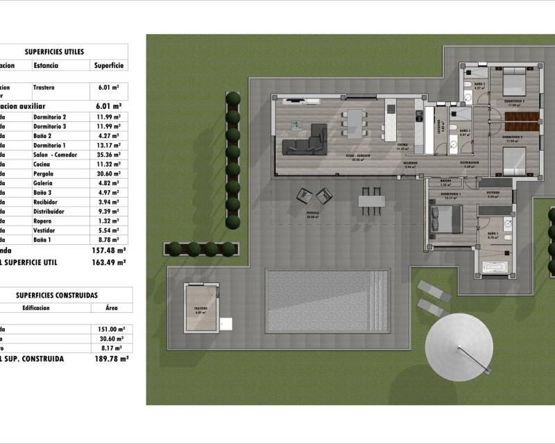 3 slaapkamer Villa Te koop