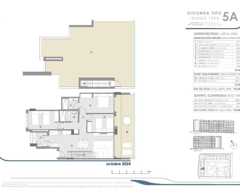 3 Schlafzimmer Appartement zu verkaufen