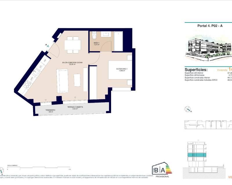 1 bedroom Apartment for sale