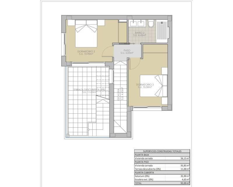 3 soverom Villa til salgs