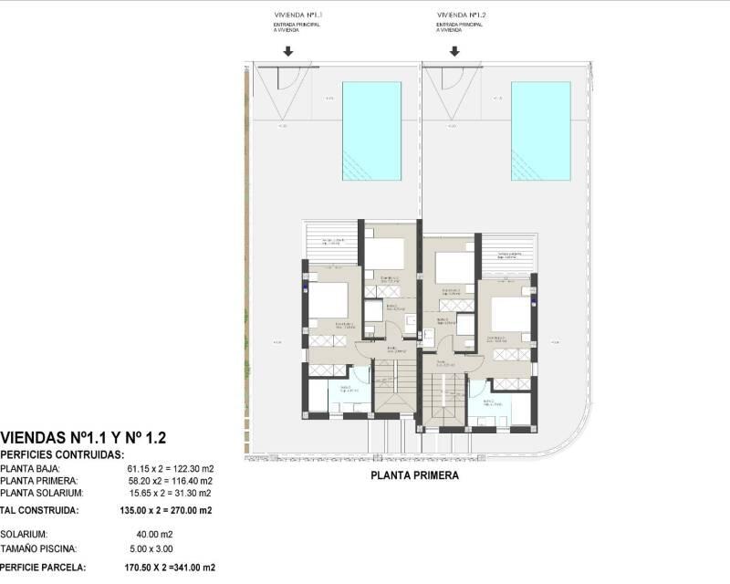 3 chambre Villa à vendre