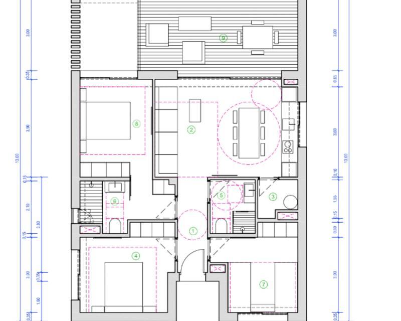 2 slaapkamer Appartement Te koop