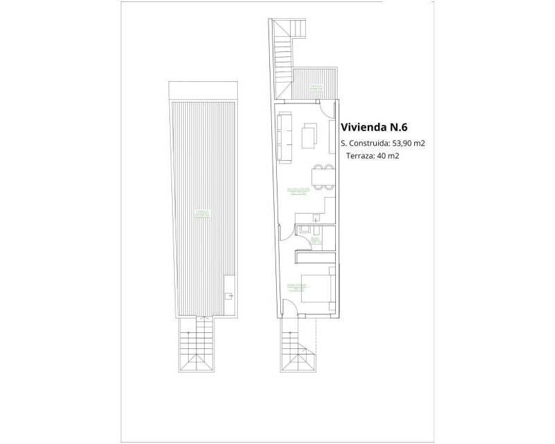 1 Cuarto Villa en venta