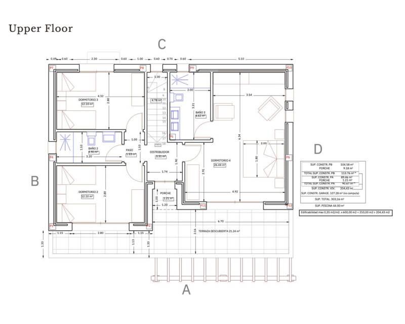 4 Cuarto Villa en venta