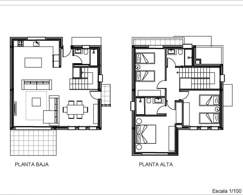 3 Cuarto Villa en venta