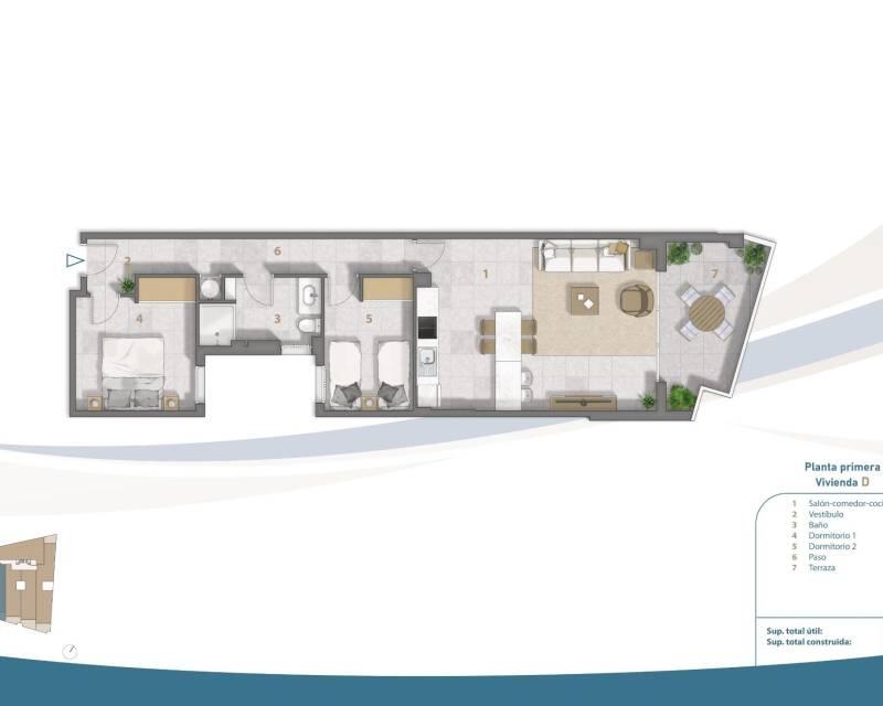 2 bedroom Apartment for sale