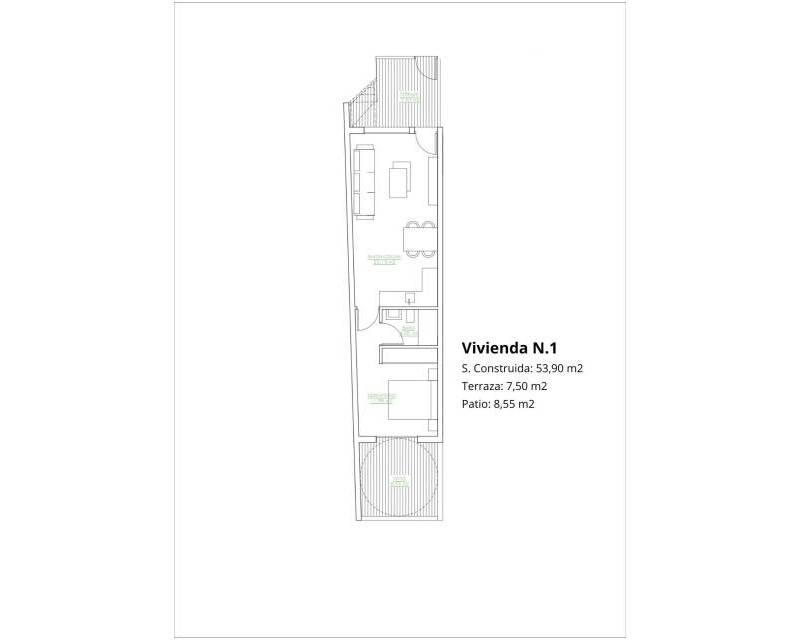 1 Schlafzimmer Villa zu verkaufen