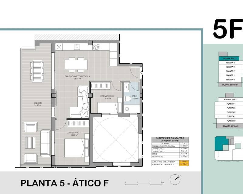 2 bedroom Apartment for sale
