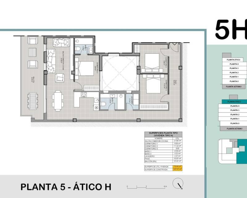 3 bedroom Apartment for sale