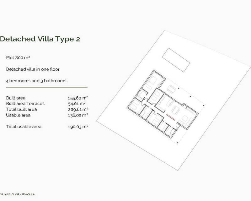 4 Cuarto Villa en venta