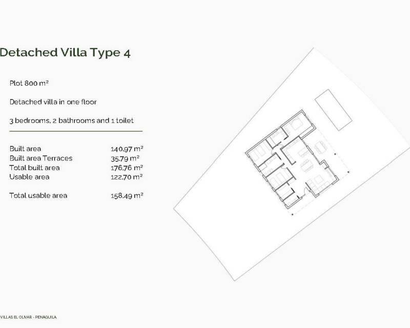 3 sovrum Villa till salu