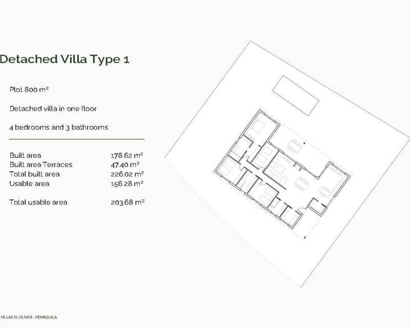 4 sovrum Villa till salu
