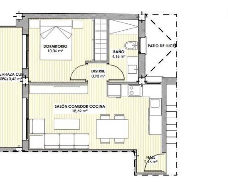 1 bedroom Apartment for sale