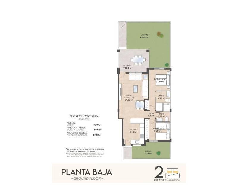2 bedroom Villa for sale