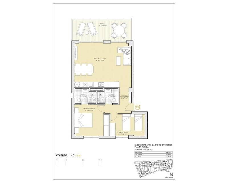 2 bedroom Apartment for sale