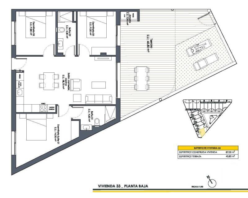 3 slaapkamer Villa Te koop