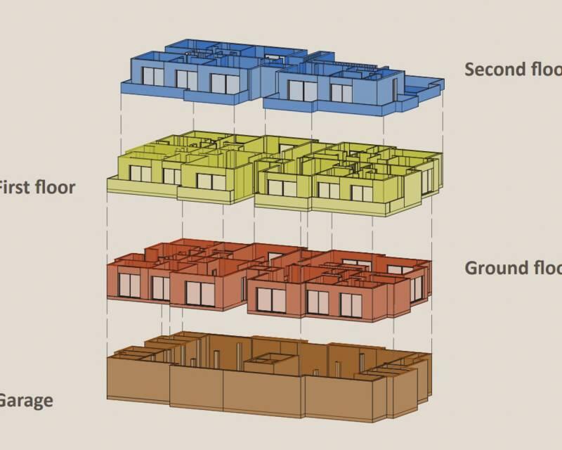 3 Schlafzimmer Appartement zu verkaufen
