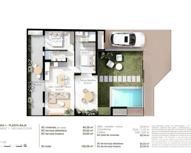 2 bedroom Villa for sale