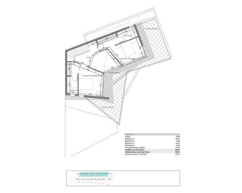3 chambre Villa à vendre