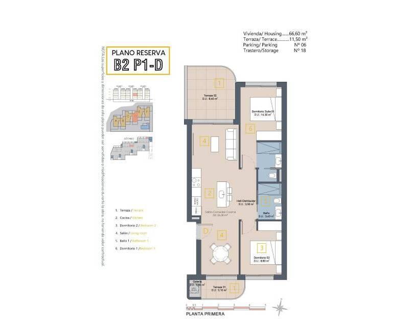 2 Schlafzimmer Appartement zu verkaufen