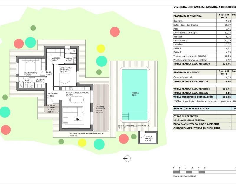 2 chambre Villa à vendre