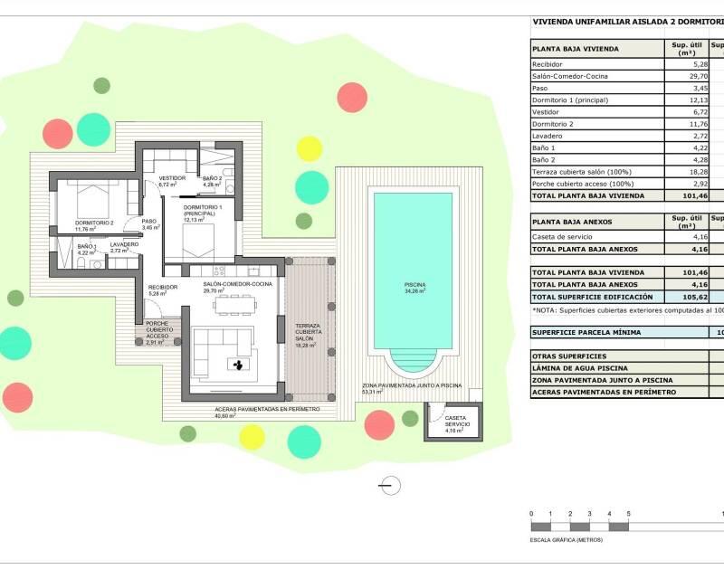 2 chambre Villa à vendre
