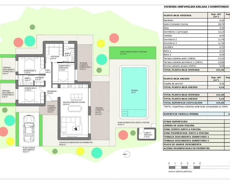 3 chambre Villa à vendre