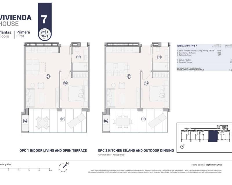 1 bedroom Apartment for sale